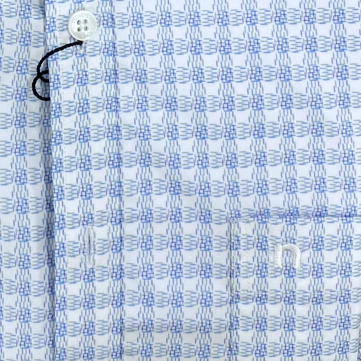 Áo sơ mi nam ngắn tay Novelty Regular fit Caro lớn NSMMCLMMSR240578N