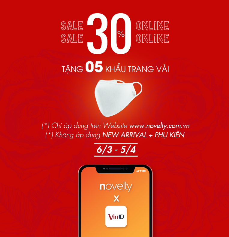 NOVELTYxVINID THÁNG CỦA NÀNG - TẶNG NGÀN VOUCHER