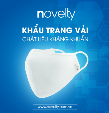 KHẨU TRANG VẢI - CHẤT LIỆU VẢI KHÁNG KHUẨN