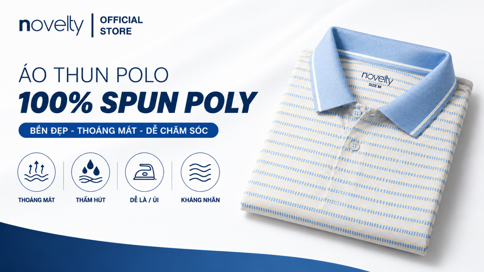 ÁO THUN POLO 100% SPUN POLY – THÊM ART MỚI, THÊM LỰA CHỌN CHO TỦ ĐỒ