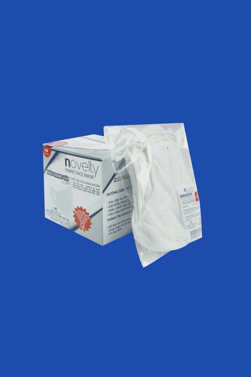 COMBO 2 Hộp khẩu trang (25 cái/hộp) - TẶNG 5 chiếc khẩu trang vải Novelty chất liệu vải kháng khuẩn