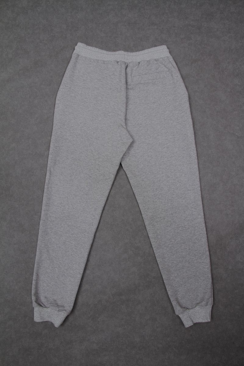Quần Jogger nam Novelty bo gấu trơn màu Xám muối tiêu NQGMMDMT3R200528Q