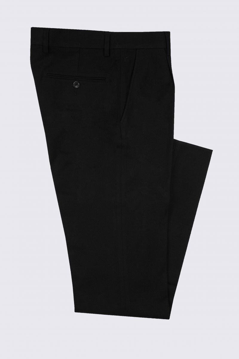 Quần tây nam 1ply Novelty màu đen NQTMMDMPRC1801361