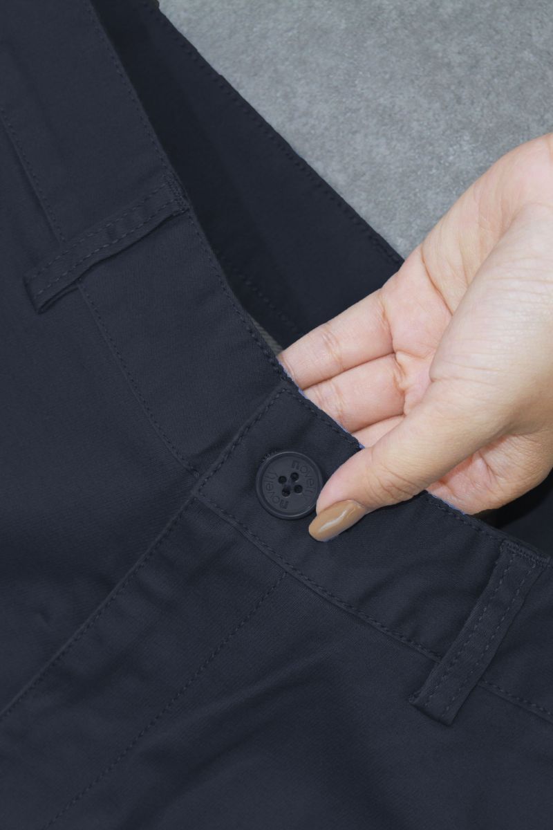 Quần dài Khaki nam Novelty Regular xanh navy NQKMMDMT3R2002080