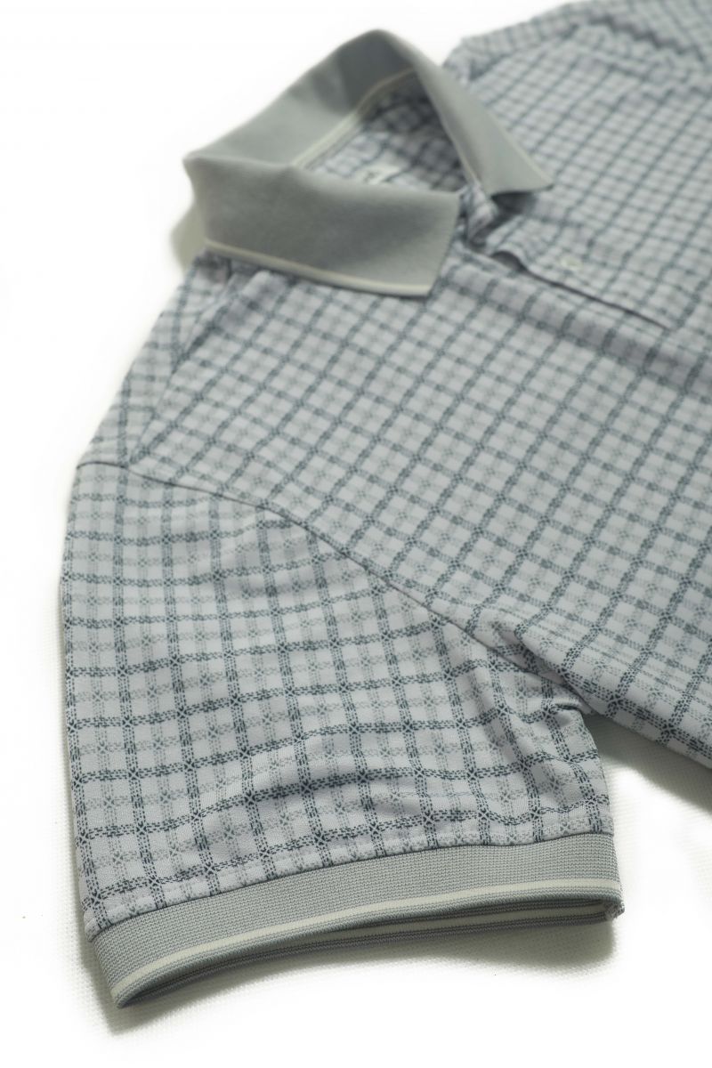 Áo Polo nam Novelty Regular fit xám nhạt NATMINMCLR210091N