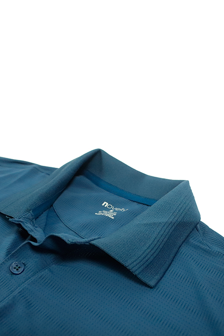 Áo thun Polo nam Novelty Regular fit màu xanh NATMMDMPSR210057N