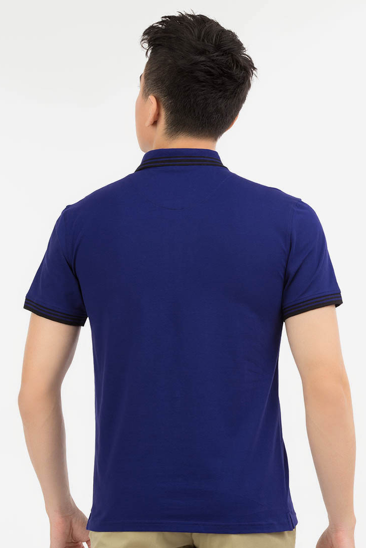 Áo Polo nam Novelty Regular fit màu tím NATMMTMCSR180021N