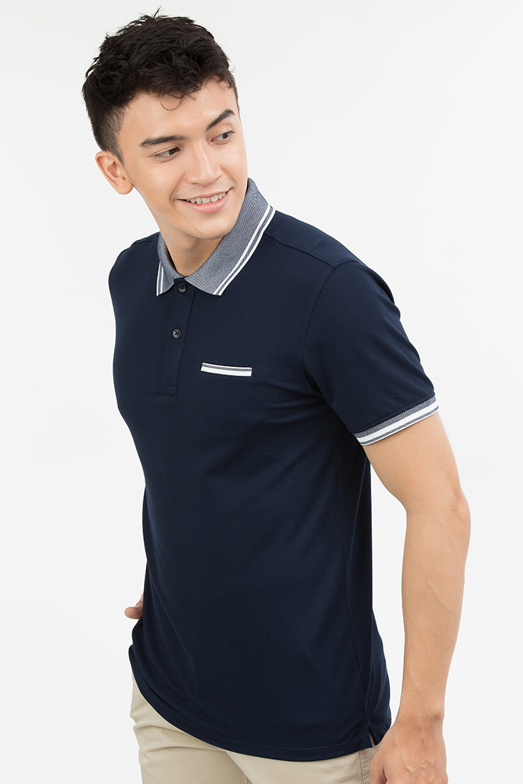 Áo thể thao DonexPro MC9040 màu xanh Navy