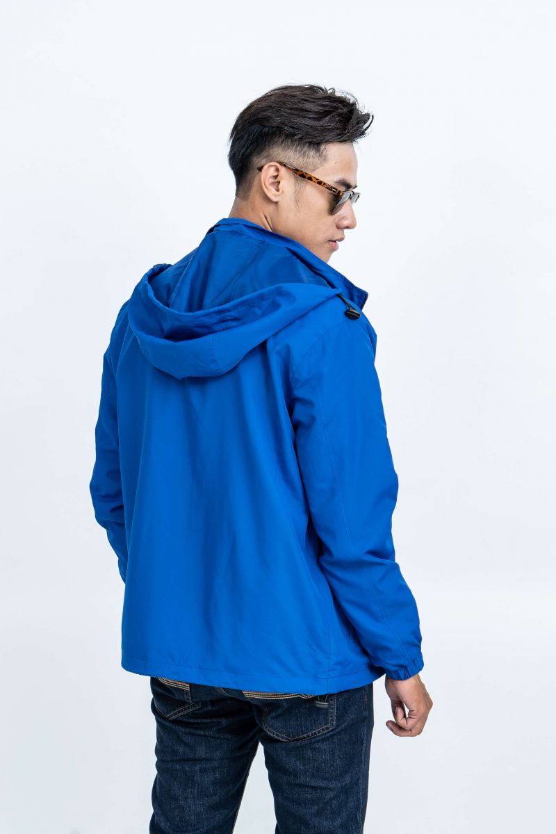 Áo Jacket nam Novelty 02 lớp màu xanh Coban NJKMMDMPLR1806452