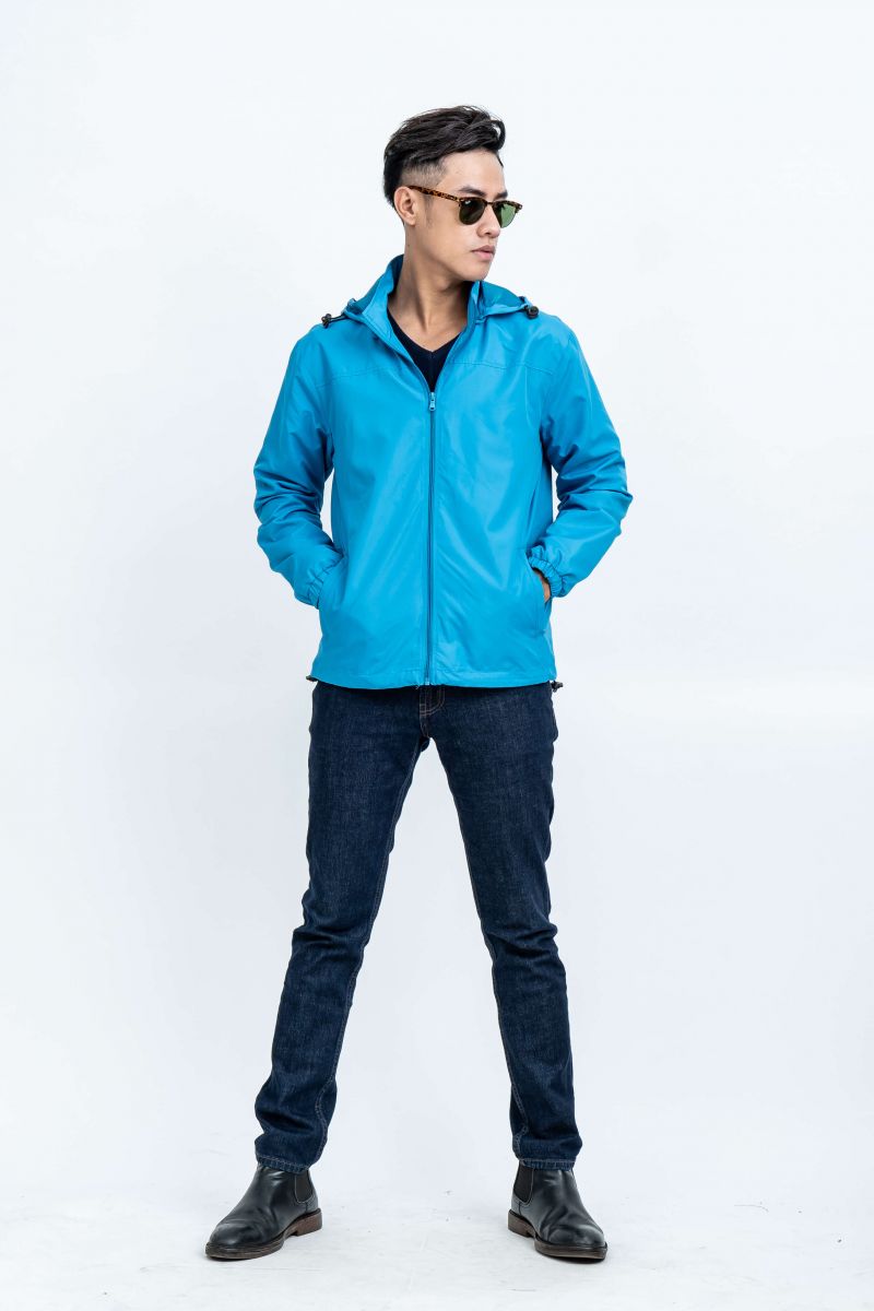 Áo Jacket nam Novelty 02 lớp màu xanh Yamaha NJKMMTMPLR1806462