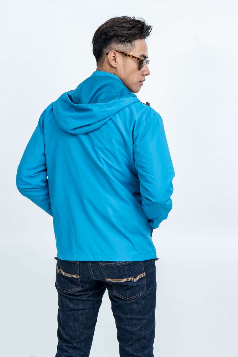 Áo Jacket nam Novelty 02 lớp màu xanh Yamaha NJKMMTMPLR1806462