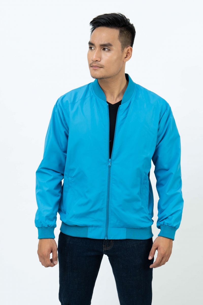 Áo Jacket nam Novelty 02 Lớp màu xanh Yamaha NJKMMTMPLR1806512