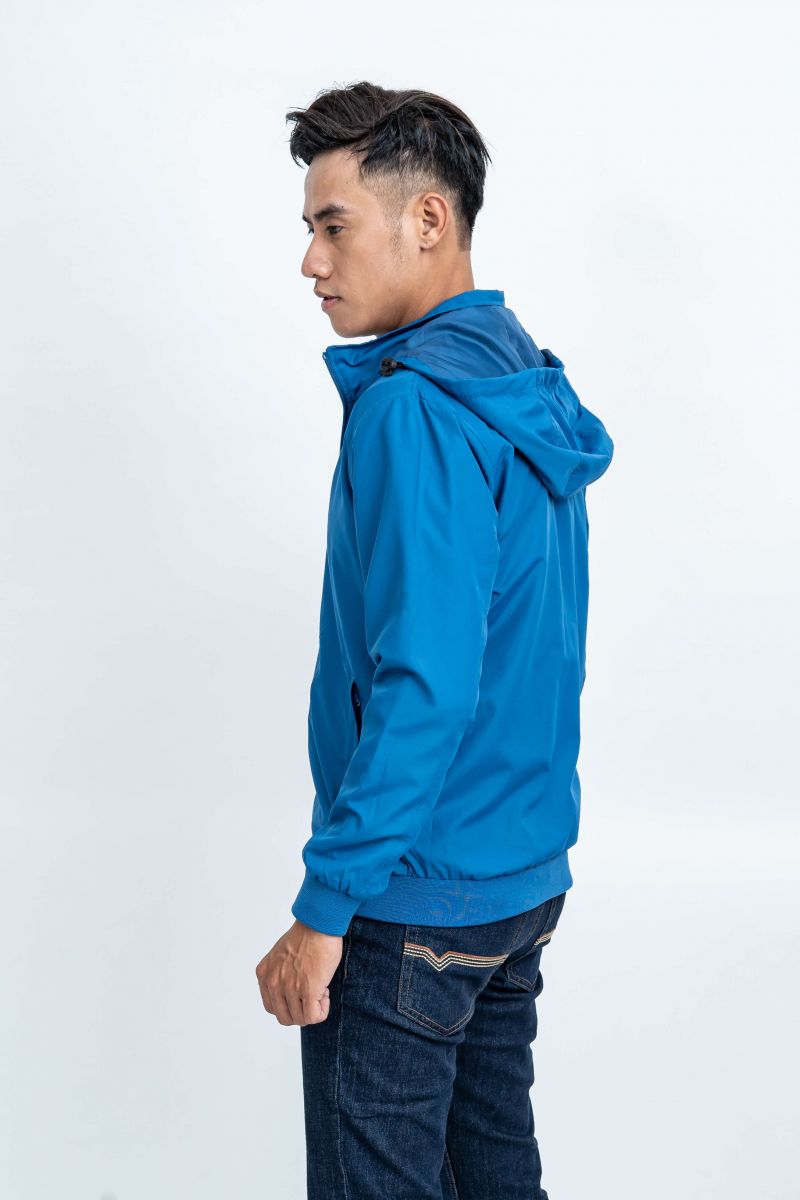 Áo Jacket nam Novelty 02 lớp màu xanh Yamaha NJKMMTMPLR1806362