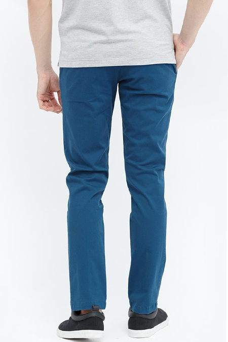 Quần kaki Novelty màu xanh dương NQKMMDNCSF1608850