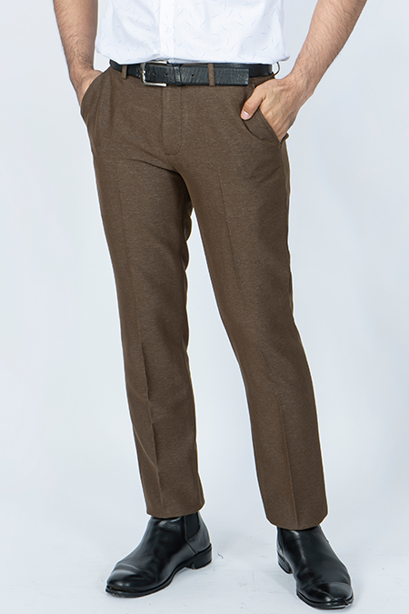 Quần tây nam Novelty 0Ply nâu đồng Slimfit NQTMMTMT3F1909260