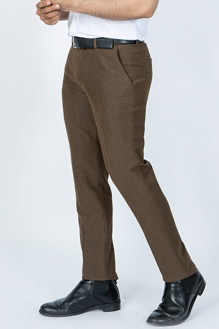 Quần tây nam Novelty 0Ply nâu đồng Slimfit NQTMMTMT3F1909260