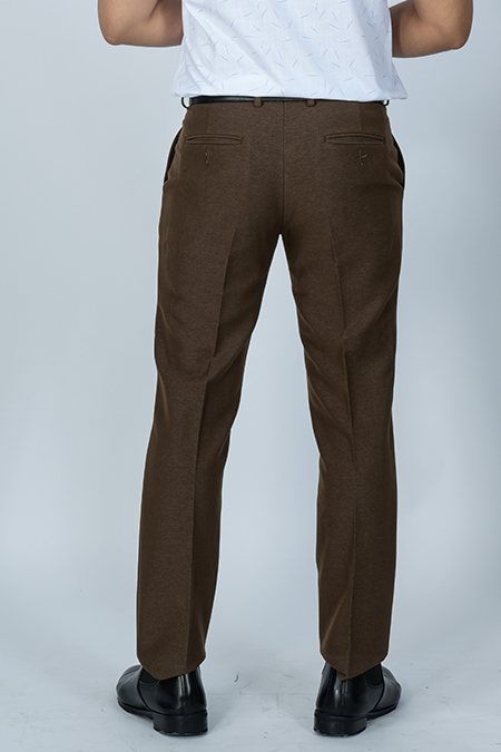 Quần tây nam Novelty 0Ply nâu đồng Slimfit NQTMMTMT3F1909260