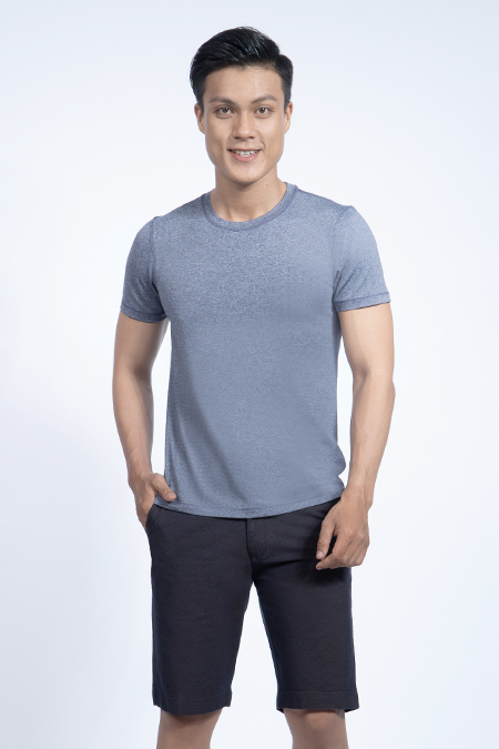 Quần Short kaki Novelty đen xám NSKMHTNCSR1901740