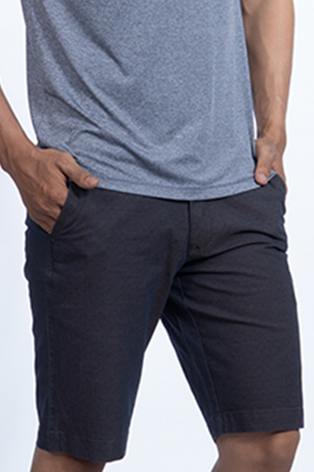 Quần Short kaki Novelty đen xám NSKMHTNCSR1901740