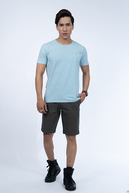 Quần Short kaki Novelty xám NSKMHTNCSR1901760