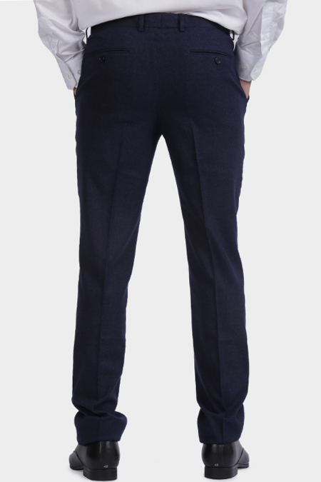 Quần tây Novelty Regular fit màu xanh đen NQTMMDMT3R1709920