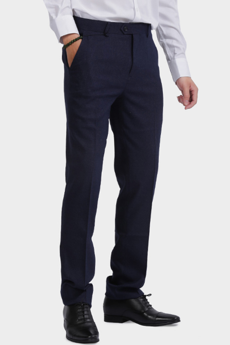 Quần tây Novelty Regular fit màu xanh đen NQTMMDMT3R1709920