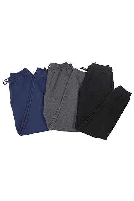 Quần Jogger nam Novelty trơn màu đen NQGMMDMT3R212720Q