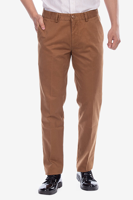 Quần Khaki nam Novelty 0Ply màu nâu 1700940