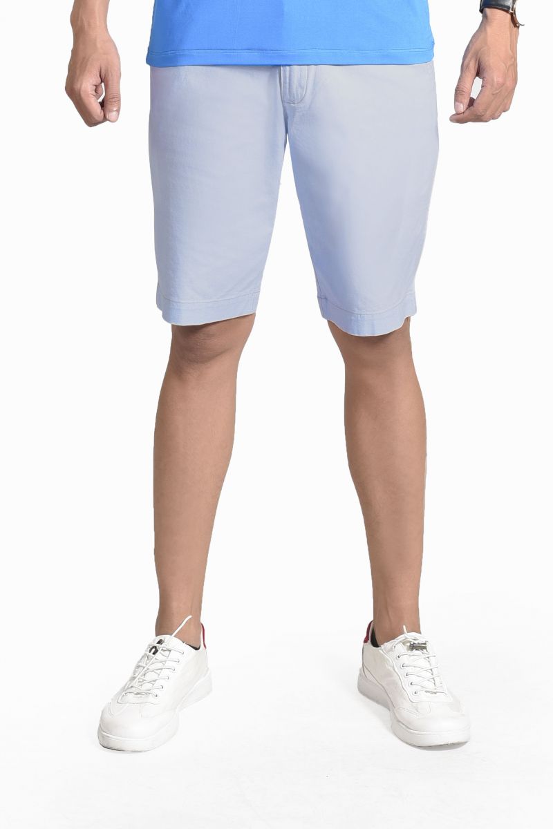 Quần Short linen nam Novelty xanh nhạt NSKMMNMCSR1813860