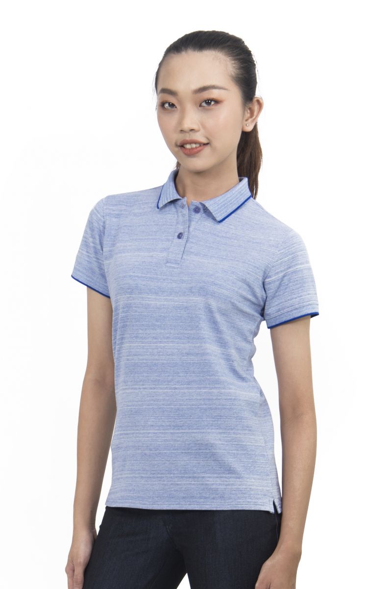 Áo thun Polo nữ Novelty màu tím than NATWMTMCSR200055N