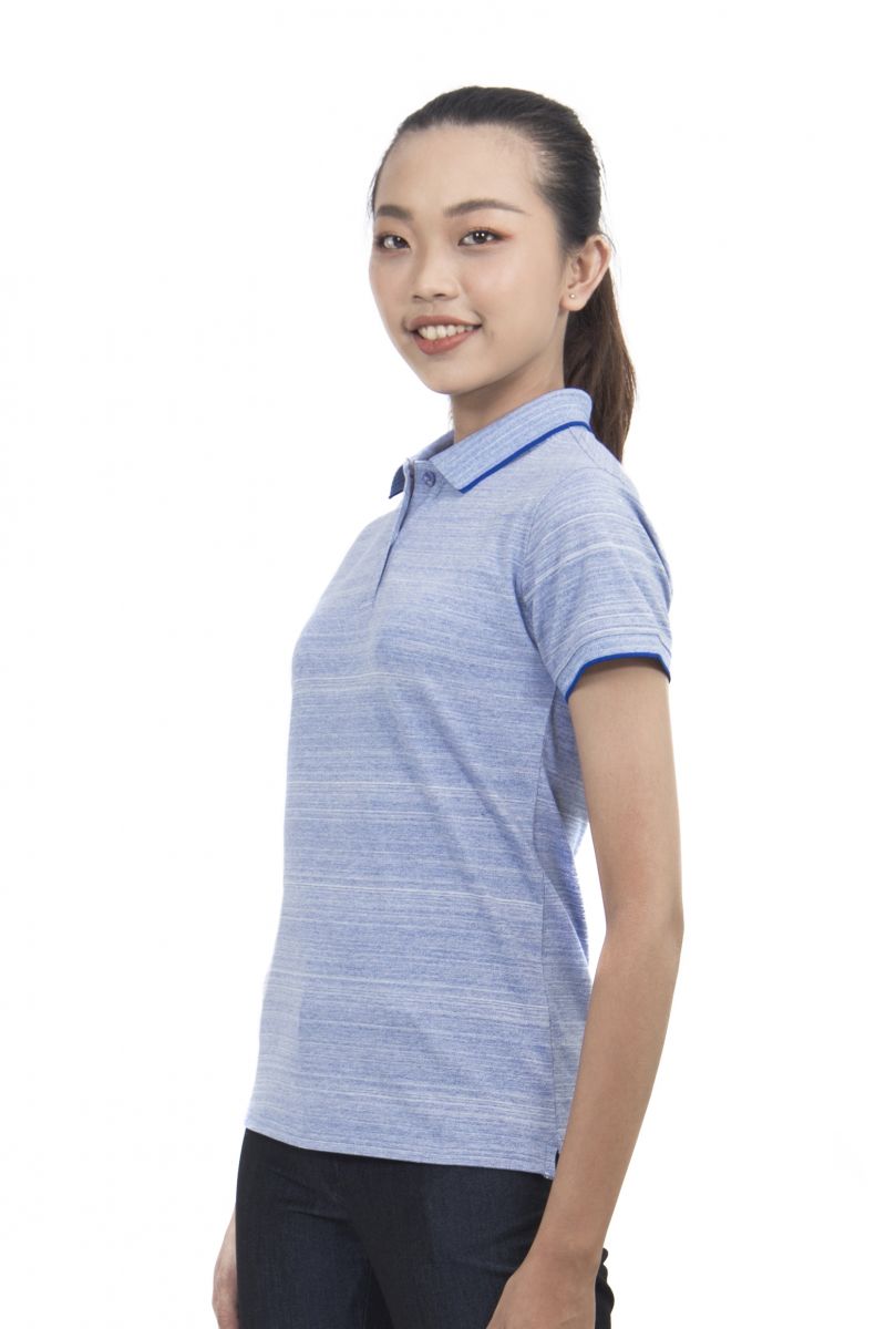 Áo thun Polo nữ Novelty màu tím than NATWMTMCSR200055N