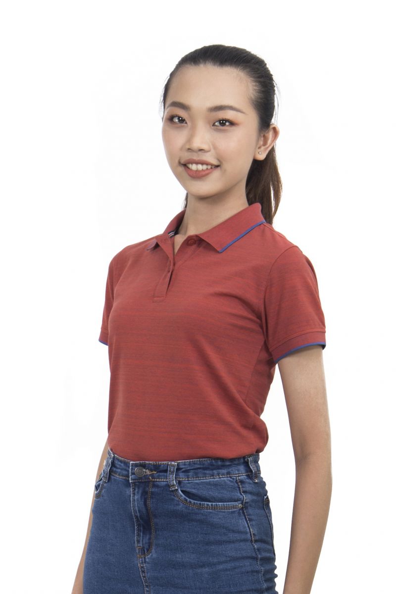 Áo thun Polo nữ Novelty màu đỏ NATWMDMCSR200052N