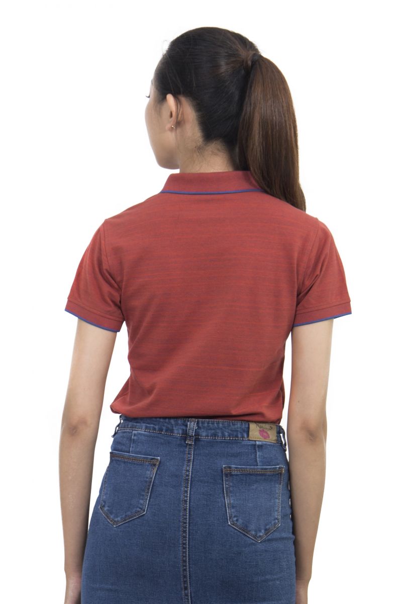 Áo thun Polo nữ Novelty màu đỏ NATWMDMCSR200052N