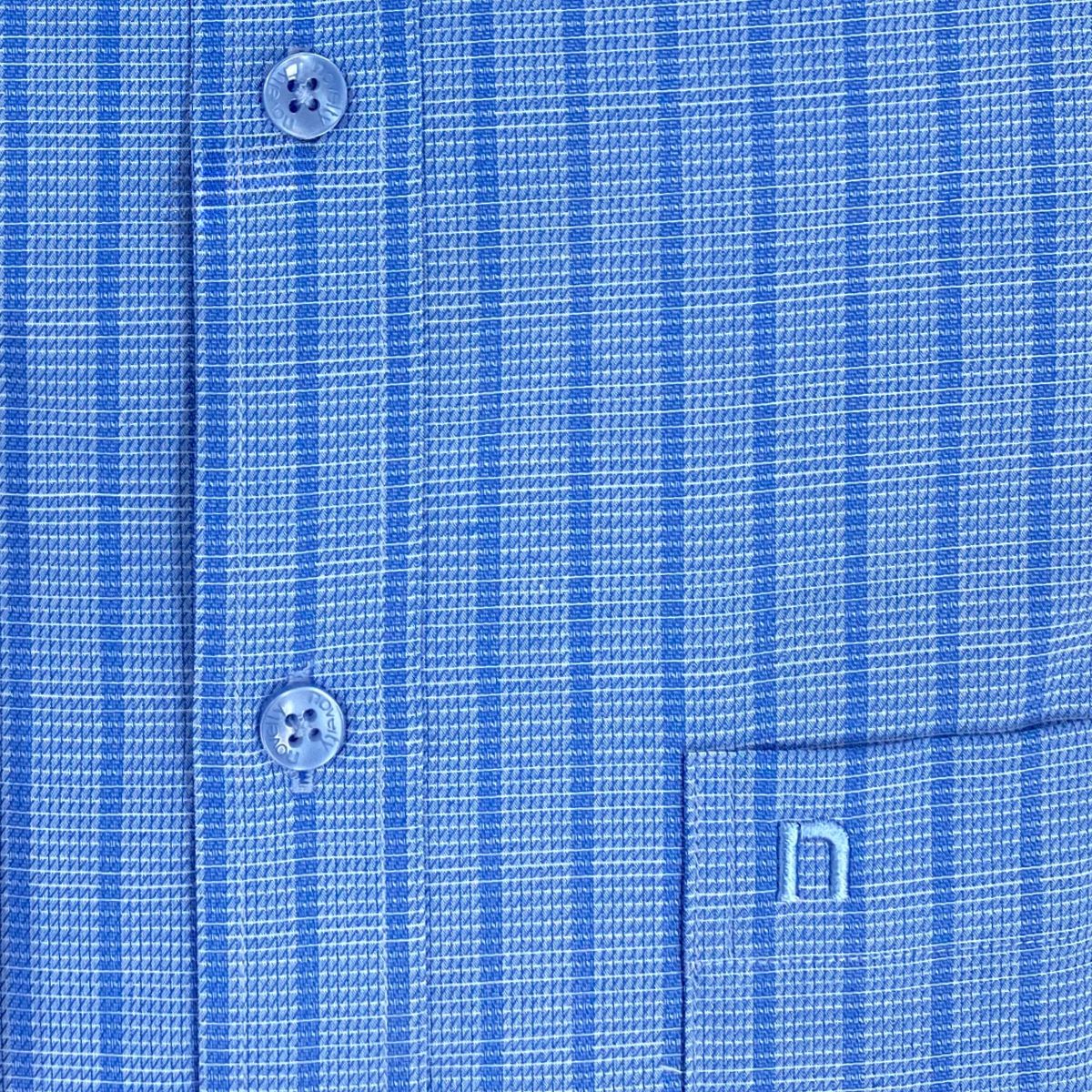 ÁO SƠ MI NAM DÀI TAY NOVELTY CLASSIC BAMBOO CARO XANH NSMMCLMT3C250286D