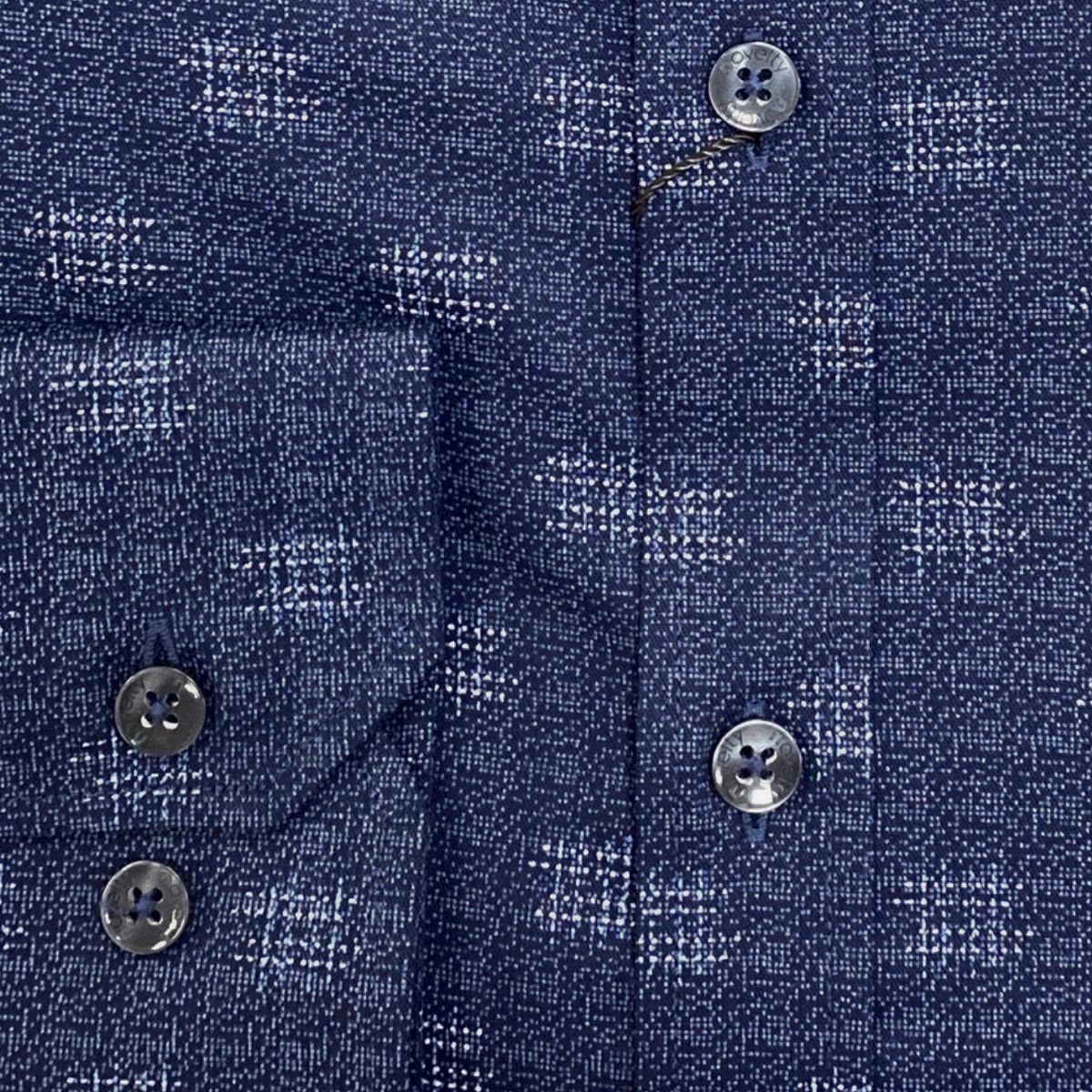 ÁO SƠ MI NAM DÀI TAY NOVELTY CLASSIC BAMBOO CARO ĐEN NSMMCNMT3C260870D