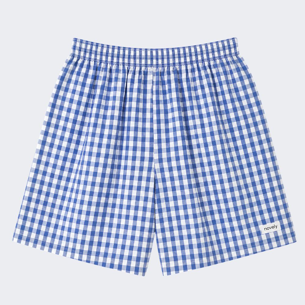 QUẦN ĐÙI NAM NOVELTY CASUAL MÀU NGẪU NHIÊN- HỌA TIẾT CARO NQDMCNMCTB261130C