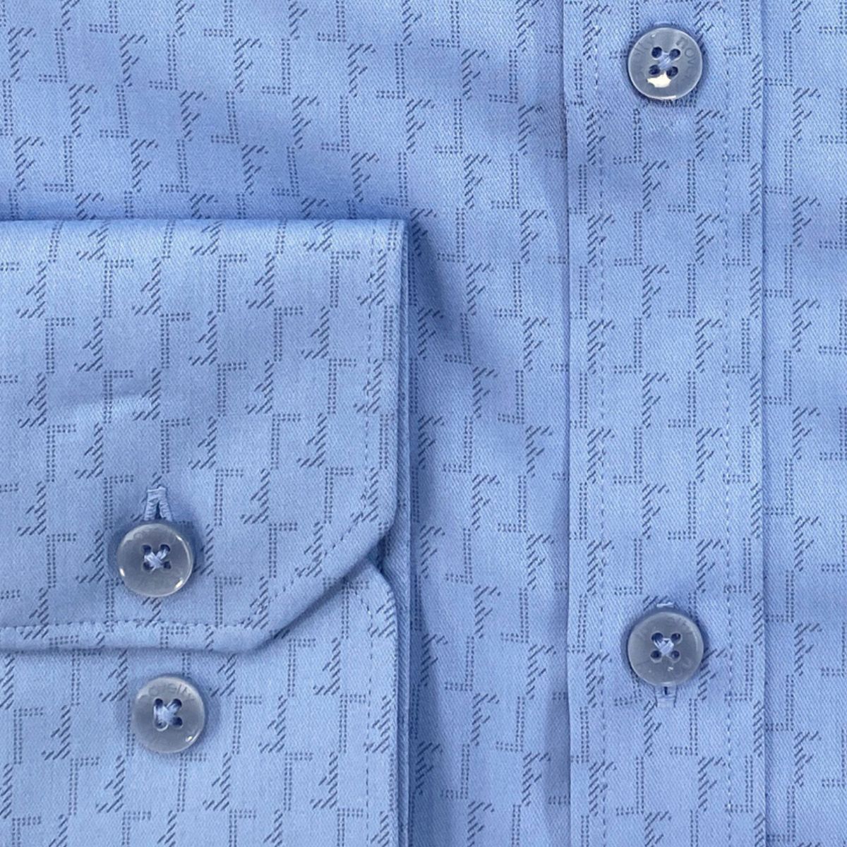 ÁO SƠ MI NAM DÀI TAY NOVELTY CLASSIC BAMBOO HOA VĂN XANH NSMMINMT3C260790D