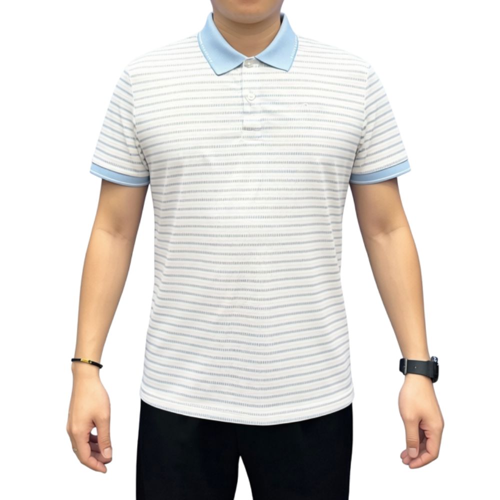 ÁO POLO NAM NOVELTY REGULAR FIT SPUN POLY HOA VĂN NATMINMPLR261177N